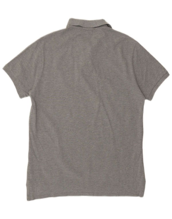 Polo Ralph Lauren Herre Slim Fit Polo Shirt Medium Grey Flecked Bomuld