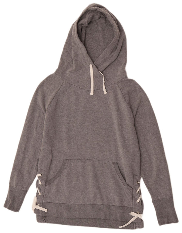 Gap oversized hættetrøje til kvinder UK 6 XS Grå Flecked Bomuld