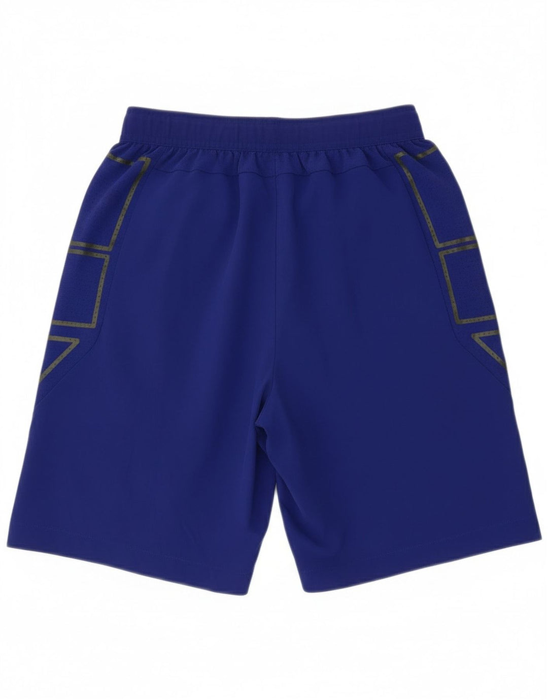 Nike grafiske sportsshorts til mænd mellemblå polyester