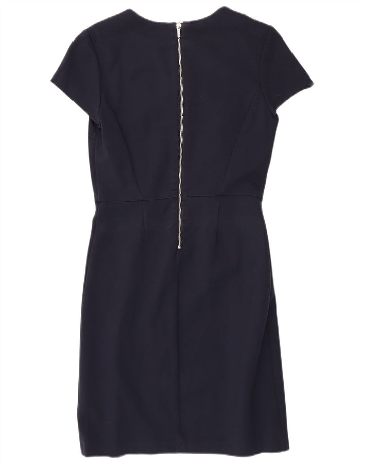 Tommy Hilfiger Dame Skede Kjole US 4 Small Navy Blue Viscose