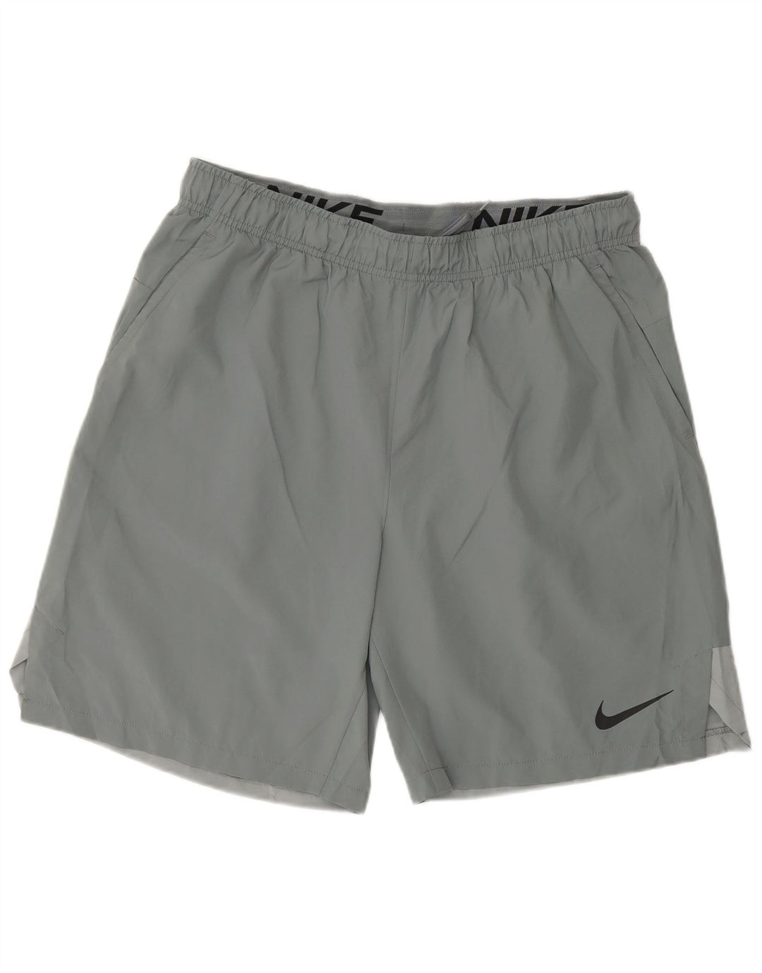 Nike Herre Dri Fit sportsshorts, store grå polyester