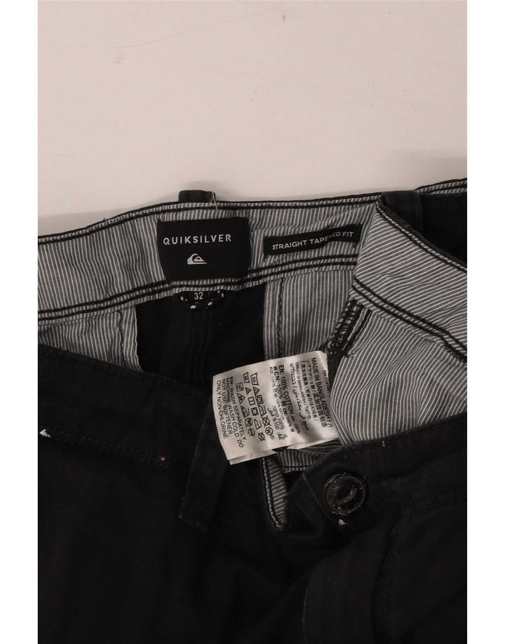 Quiksilver Herre Cargo Shorts W32 Large Black Bomuld