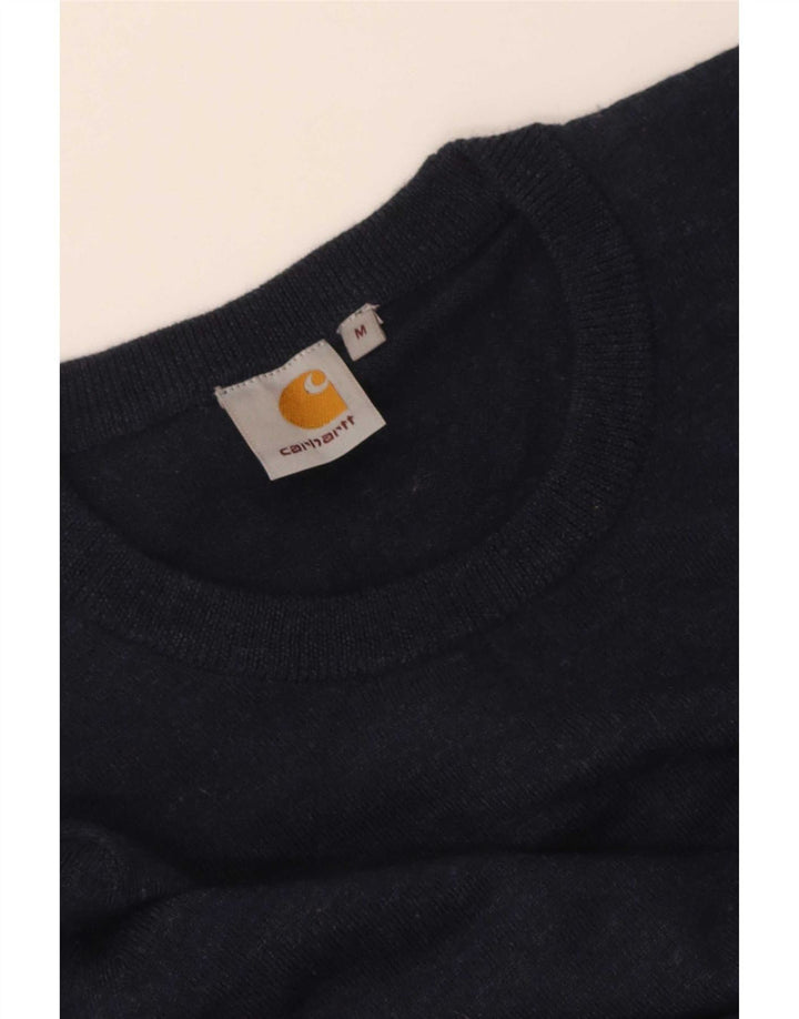 Carhartt Herre Crew Neck sweater Medium Navy Blue