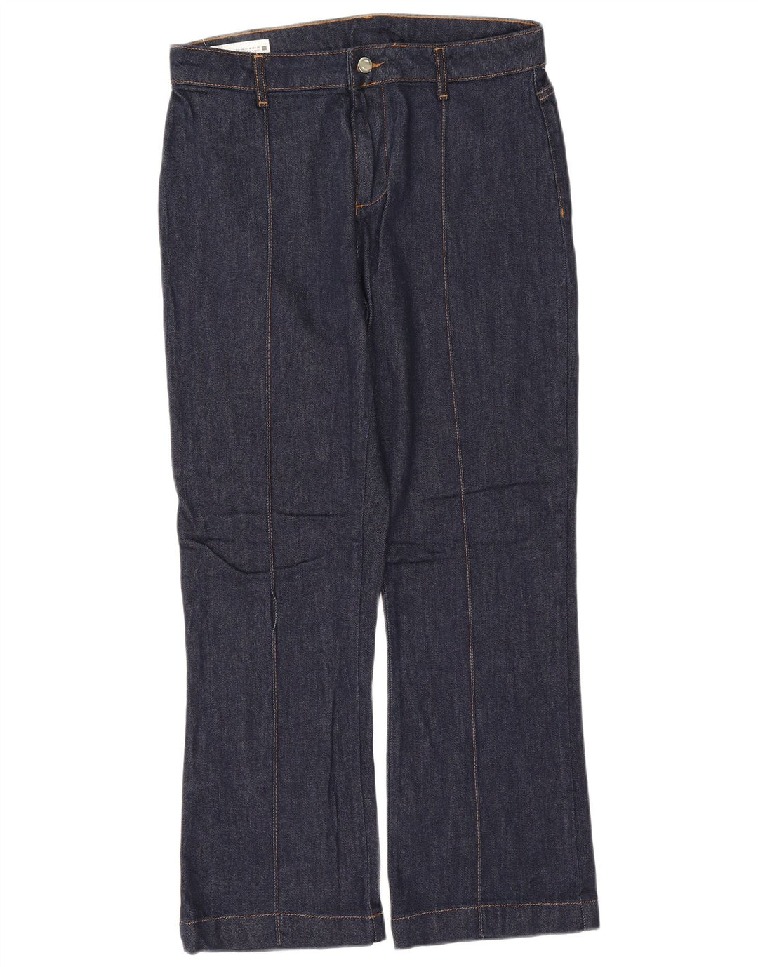Zara Dame Bootcut Jeans EU 40 Medium W30 L27 Marineblå Bomuld