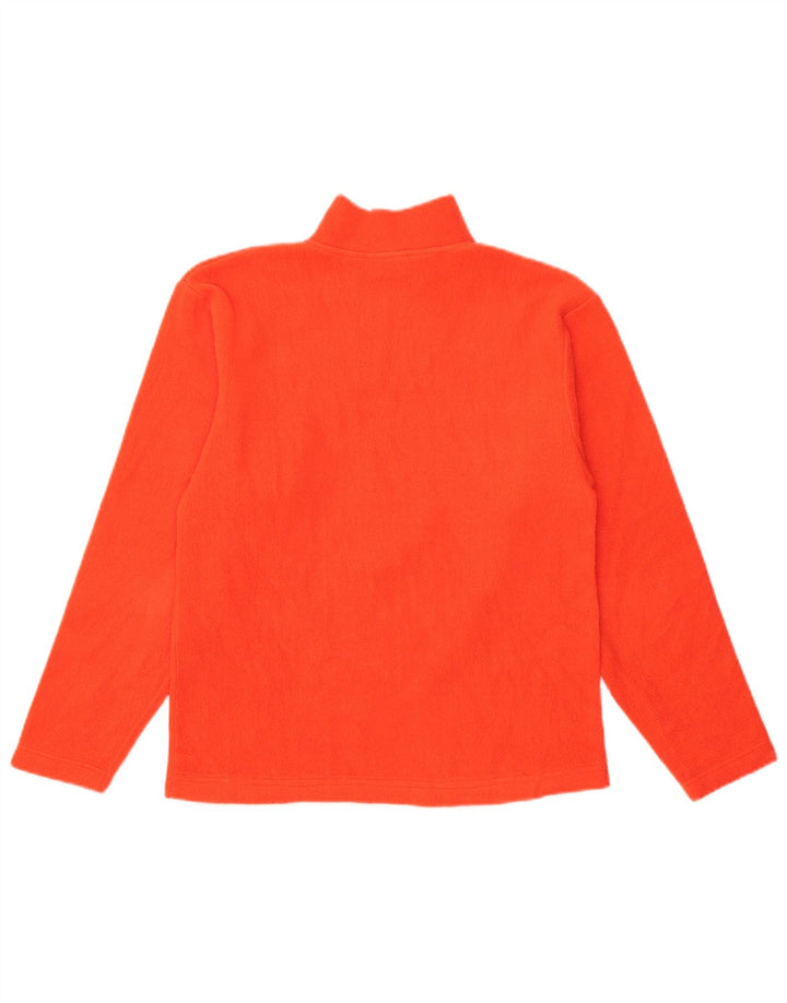Sergio Tacchini Dame Fleece Jumper med lynlås DK 14 Medium Orange