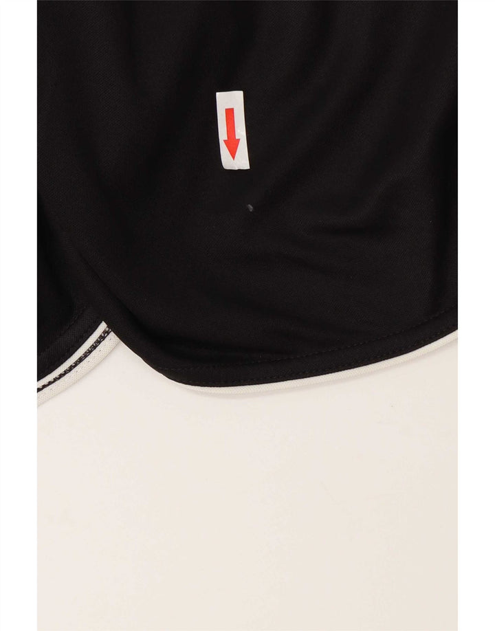 Adidas Herre Climalite grafiske sportsshorts store sorte polyester