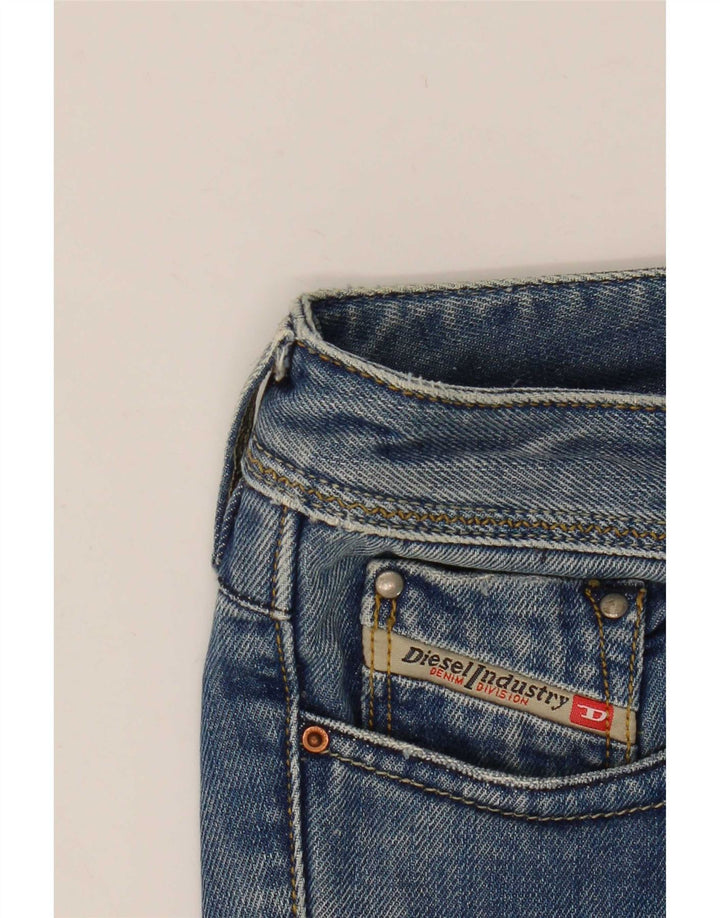 Diesel Dame Slim Jeans W29 L32 Blå Bomuld