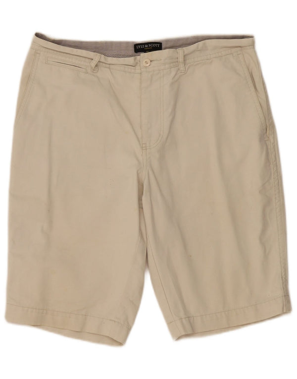 Lyle & Scott Herre Chino Shorts W34 Large Beige