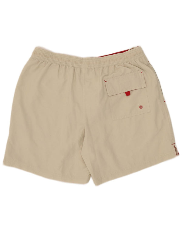 Marks & Spencer Mens Swimming Shorts Large  Beige Polyester
