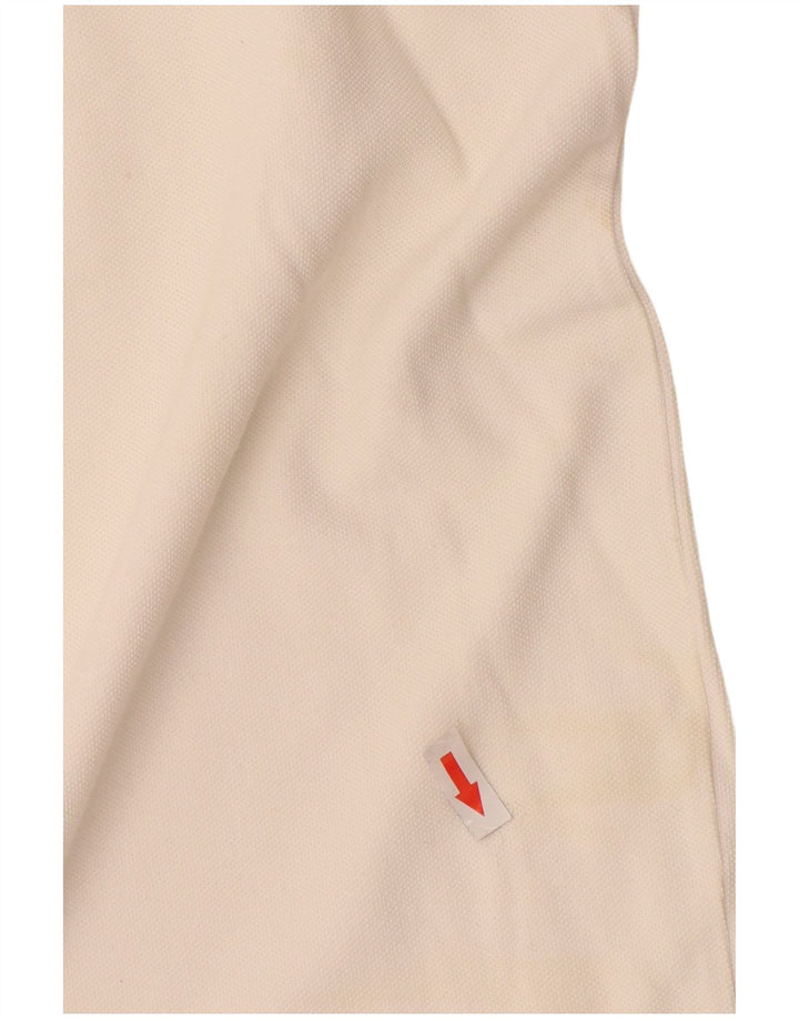 Gas Poloshirt til mænd XL Hvid Bomuld