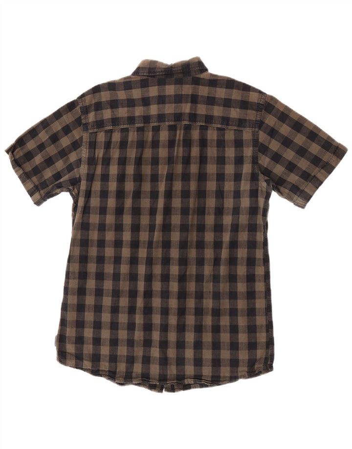 Jack & Jones Herre Regular Fit skjorte Medium Brun Gingham Cotton
