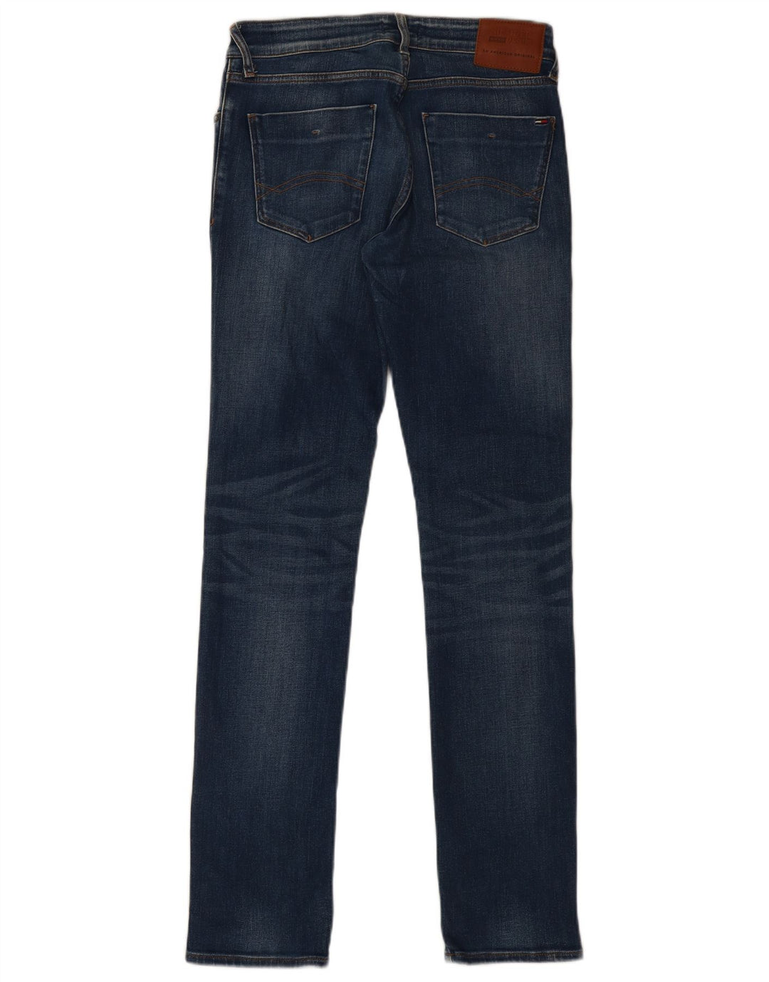 Tommy Hilfiger Herre Slim Jeans W30 L34 Blå