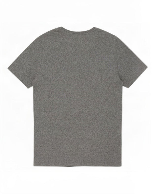Nike Herre Athletic Cut Grafisk T-Shirt Top Medium Grey Bomuld