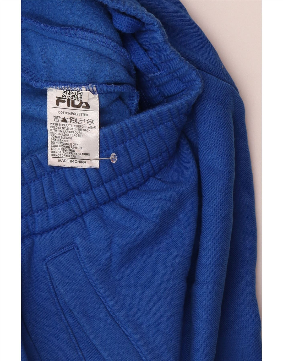 Fila Træningsdragt til mænd Joggers Små blå bomuld
