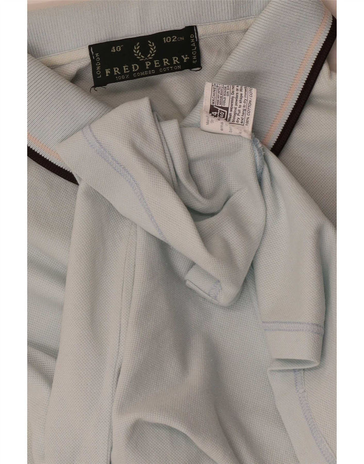 Fred Perry Herre poloskjorte lille blå bomuld