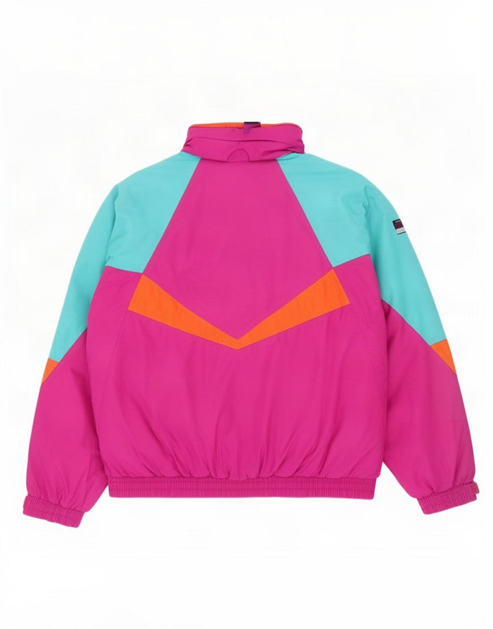 Aesse Herre Loose Fit Skijakke UK 36 Lille Pink Colourblock Polyamid