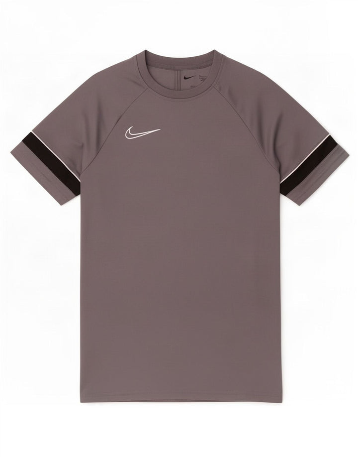 Nike herre Dri Fit T-shirt top lille grå farveblok