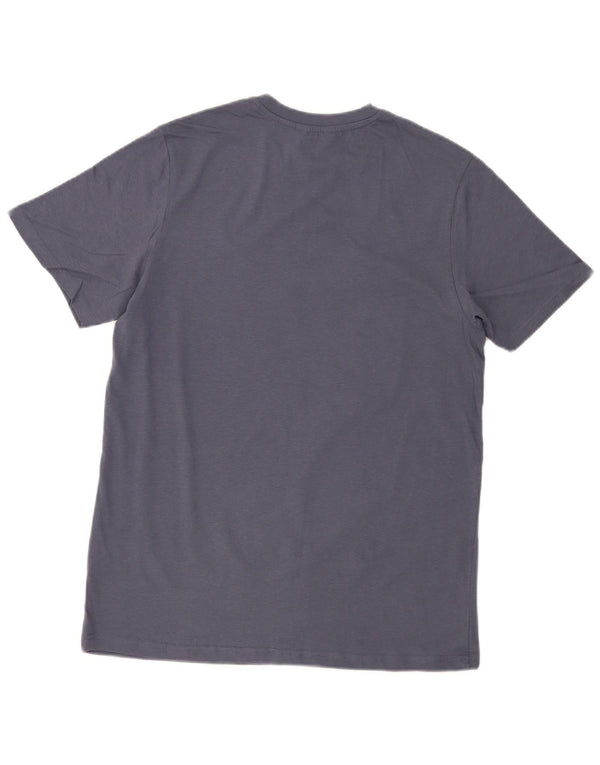Kangaroo Poo Herre grafisk T-shirt Top Medium Marineblå Bomuld