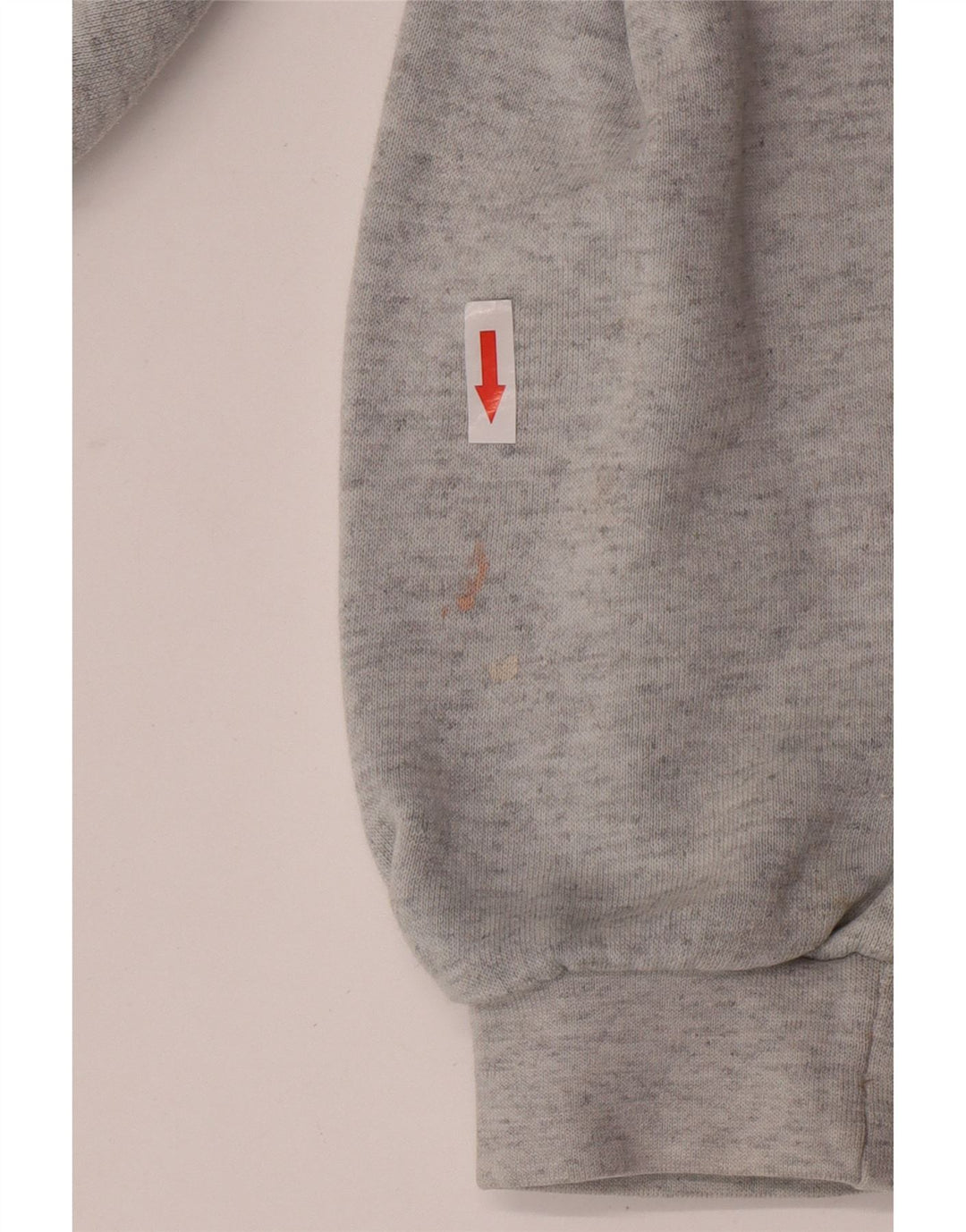 Asics Herre Grafisk Zip Neck Sweatshirt Jumper Stor Grå