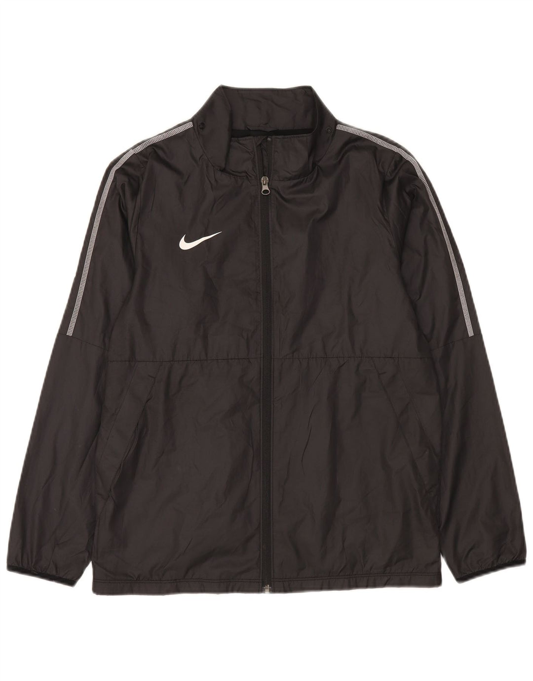 Nike Boys træningsdragt topjakke 13-14 år XL Sort polyester