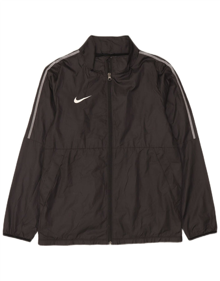 Nike Boys træningsdragt topjakke 13-14 år XL Sort polyester