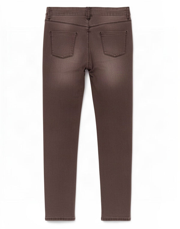 Marks & Spencer Dame Skinny Jeans UK 14 Medium W34 L30 Grå Bomuld