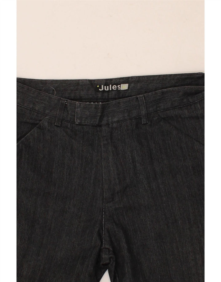 JULES Womens Bootcut Jeans EU 40 Medium W30 L32 Black Cotton Vintage Jules and Second-Hand Jules from Messina Hembry 