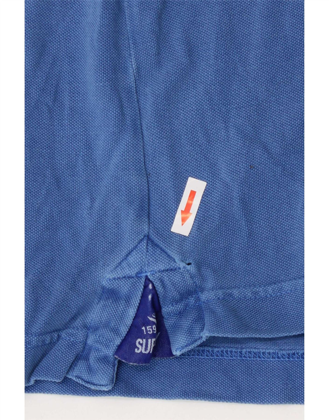 Superdry herre poloshirt mellemblå
