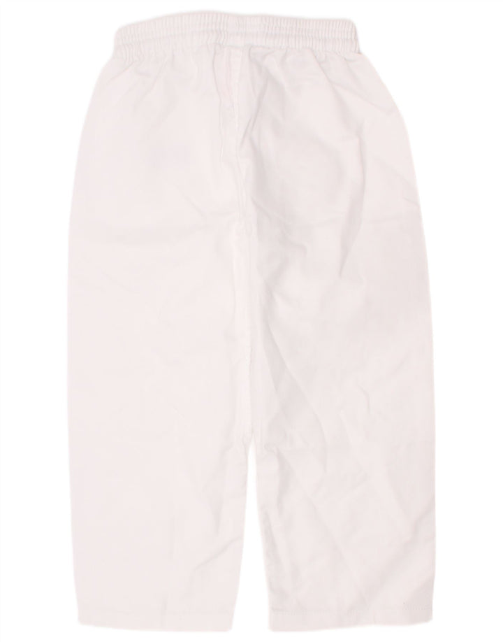 Adidas Boys Crop træningsdragt bukser 7-8 år Hvid polyester