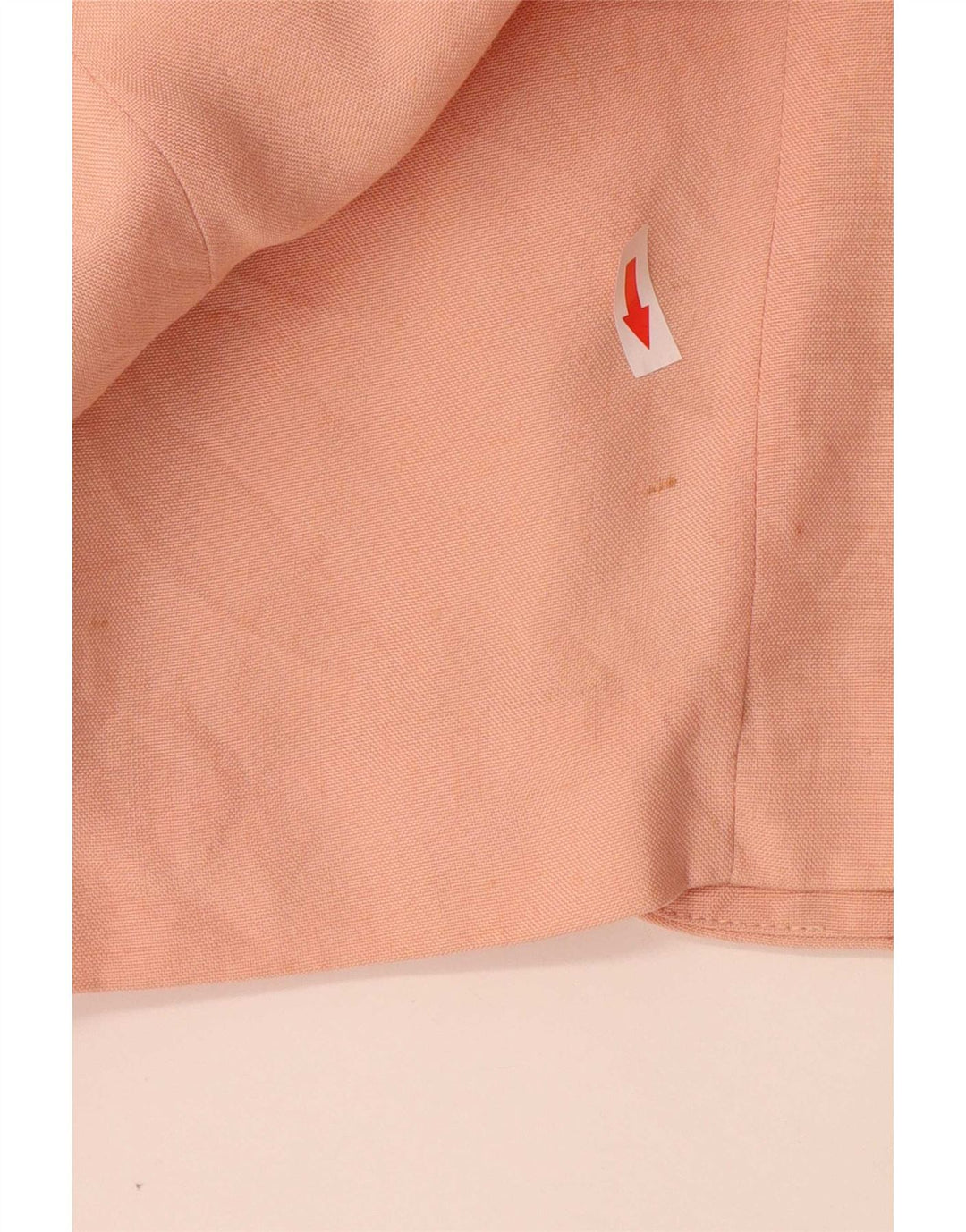 Zara Dame 1 Knap Blazer Jacket UK 14 Medium Pink Viscose
