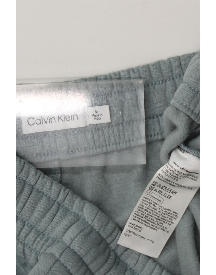 Calvin Klein Herre grafisk træningsdragt Bukser Medium Blue Bomuld