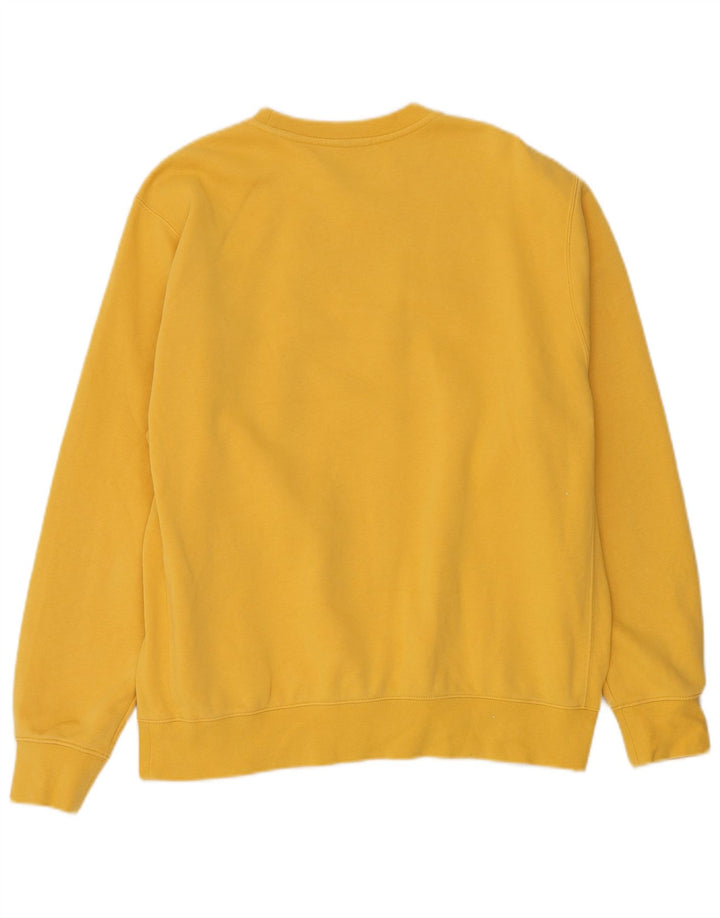 Nike Sweatshirt Jumper XL til mænd, gul bomuld