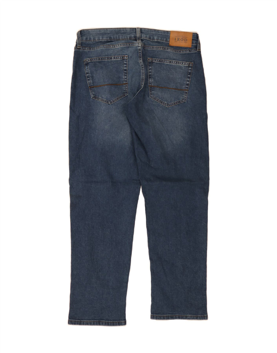 IZOD Mens Salt Water Straight Jeans W32 L30 Blue Cotton Vintage Izod and Second-Hand Izod from Messina Hembry 