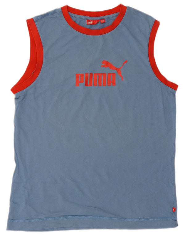 PUMA Herre grafisk vest Top Medium Blue