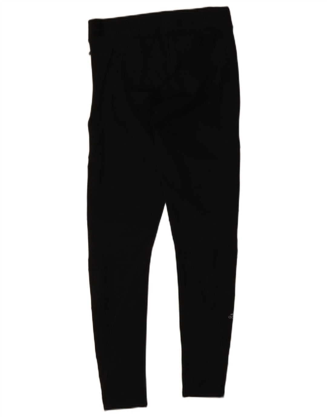 Adidas Womens Leggings UK 12/14 Medium Black Polyester