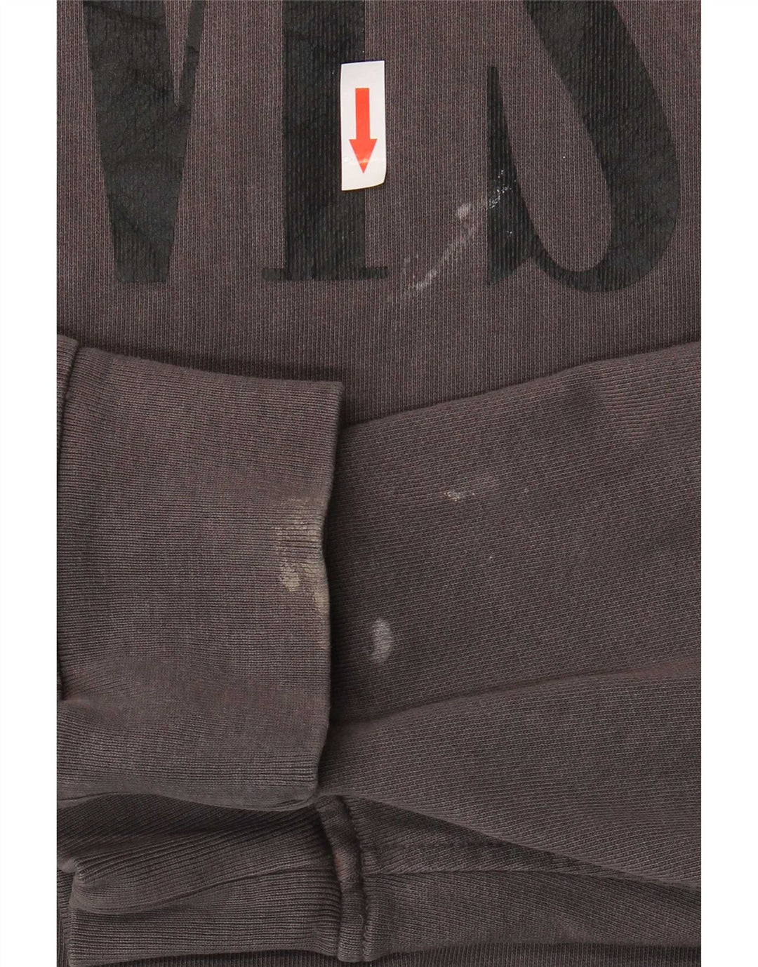 Levi's afslappet grafisk sweatshirt til mænd, lille grå bomuld