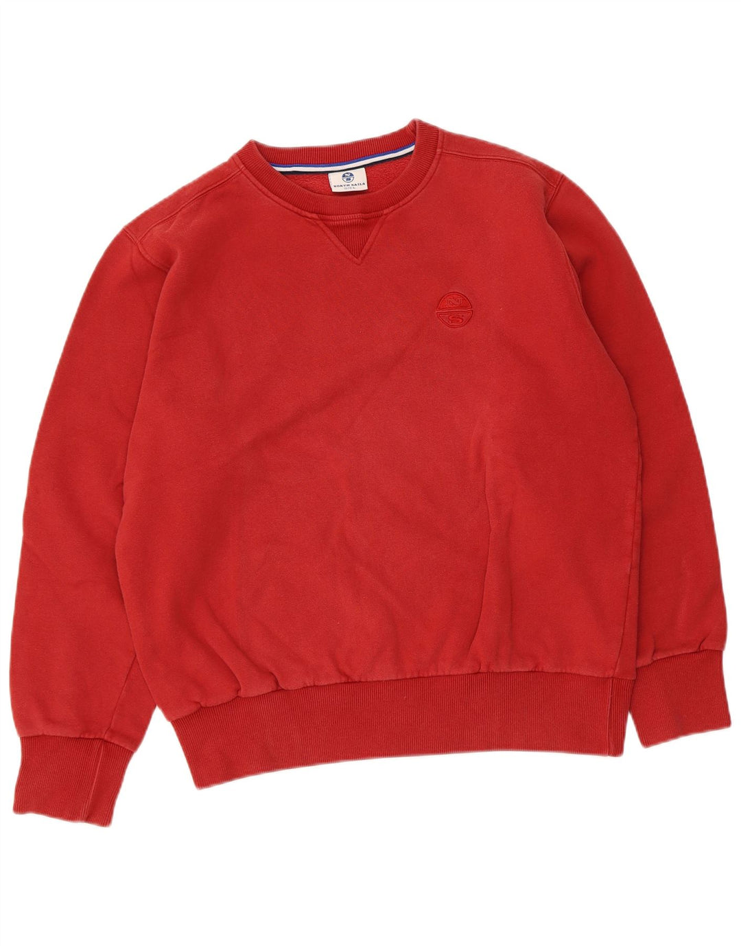 North Sails Herre Sweatshirt Jumper Stor Rød Bomuld
