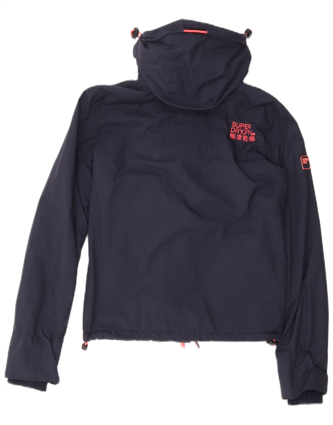 SUPERDRY vindjakke til kvinder Oversized vindjakke UK 6 XS Marineblå