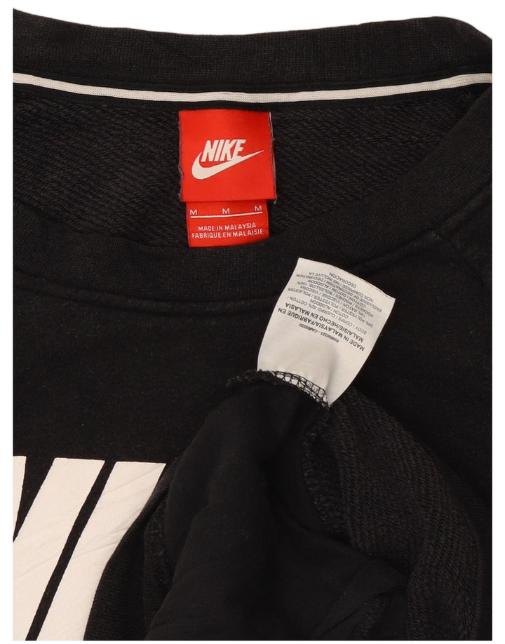 Nike Graphic Sweatshirt Jumper UK 14 Medium Sort