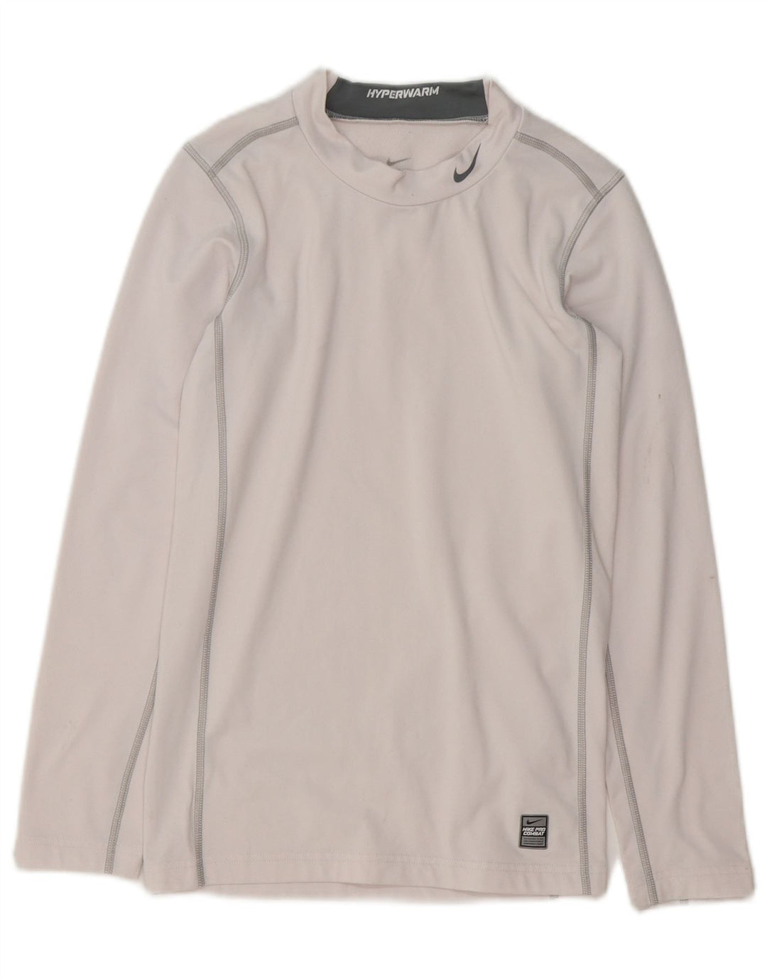 Nike Boys Dri Fit Top Langærmet 13-14 år XL Hvid Polyester
