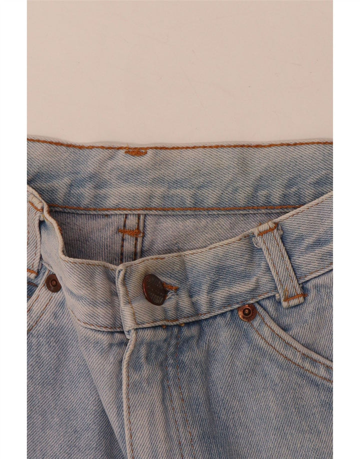 Benetton Dame denim Shorts W26 Small Blue