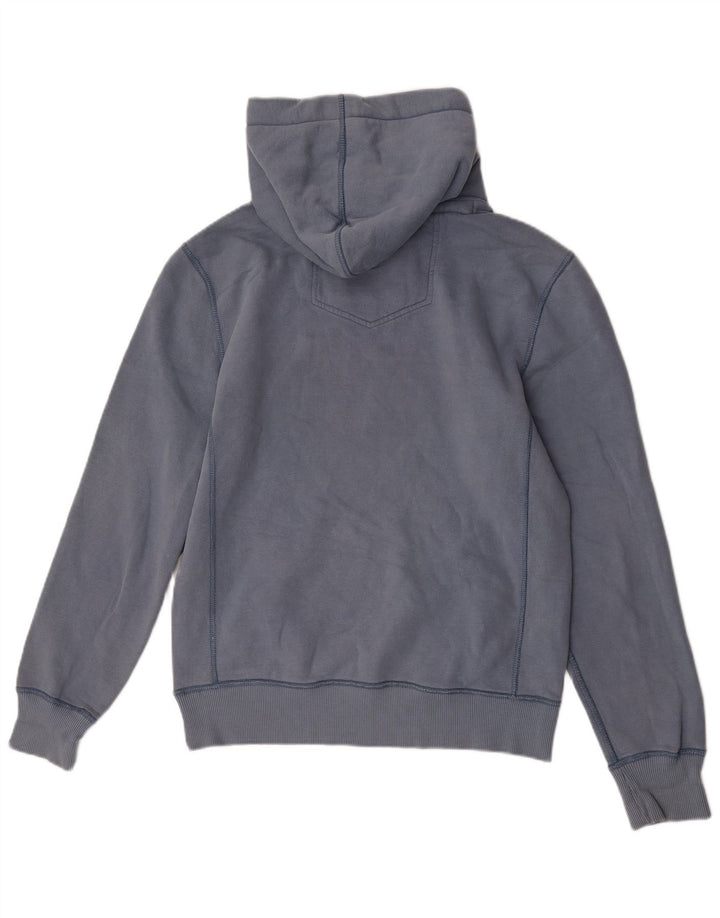 Fat Face Herre grafisk hættetrøje, lille blå