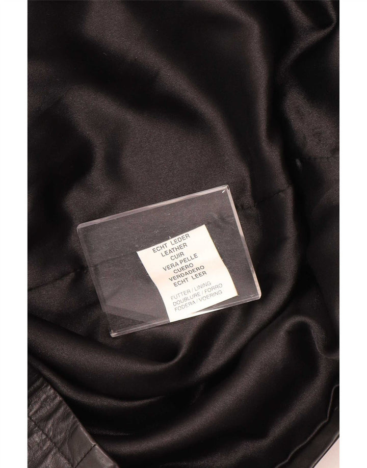 Vintage herre læderjakke UK 40 Large Black
