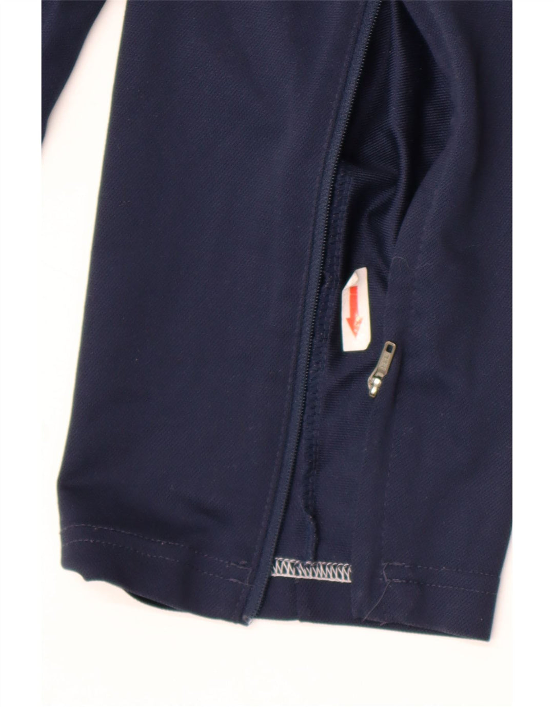 Nike Herre Dri Fit træningsdragt Bukser Large Navy Blue Colourblock Polyester