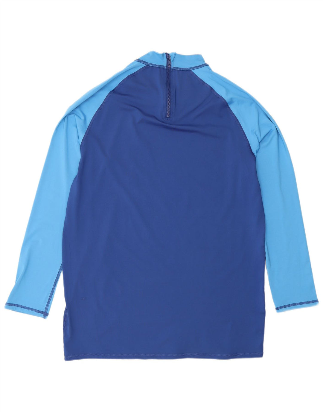 Mistral Herre Grafisk Top Langærmet XL Blå Colourblock Polyester