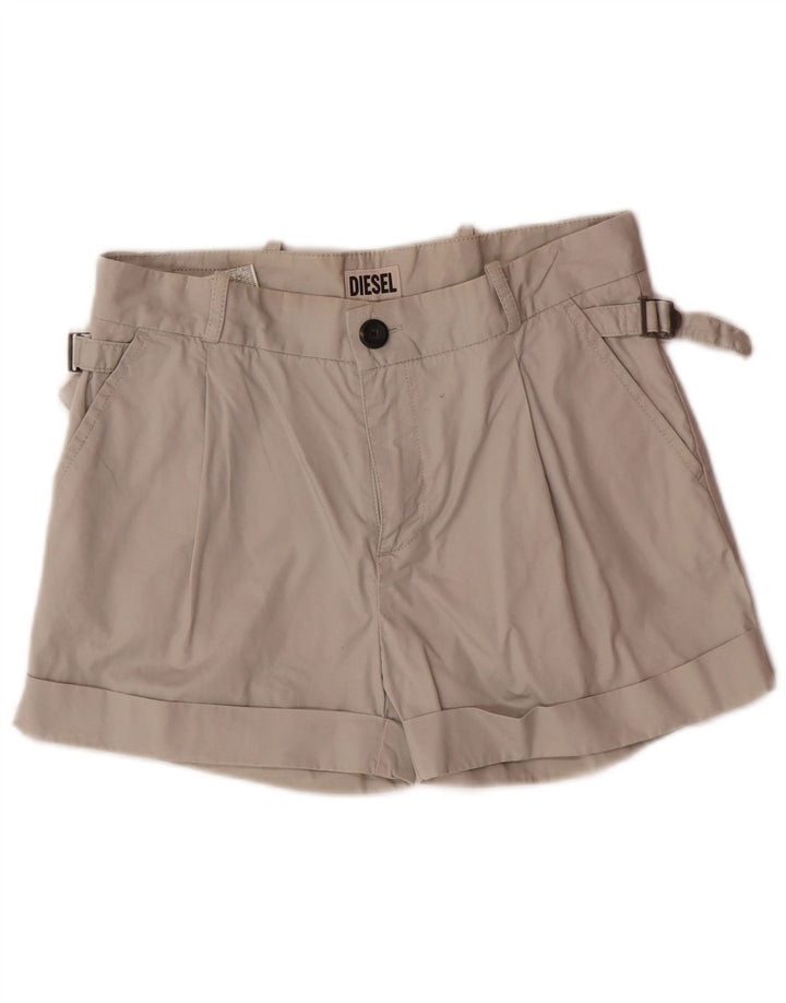 DIESEL Chino-shorts til kvinder W27 Små grå bomuld