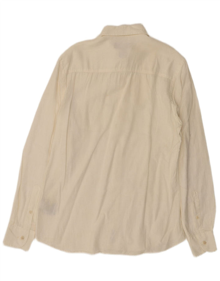 HENRI LLOYD Herreskjorte Medium Off White Bomuld