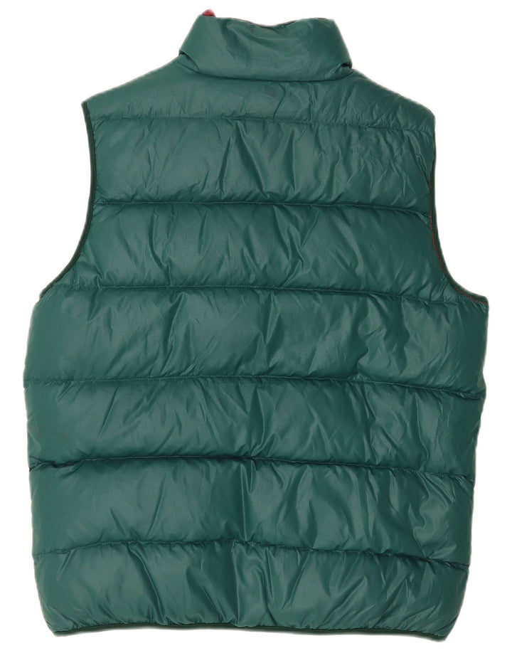North Sails Herre Vendbar Polstret Gilet UK 38 Medium Grøn Polyamid