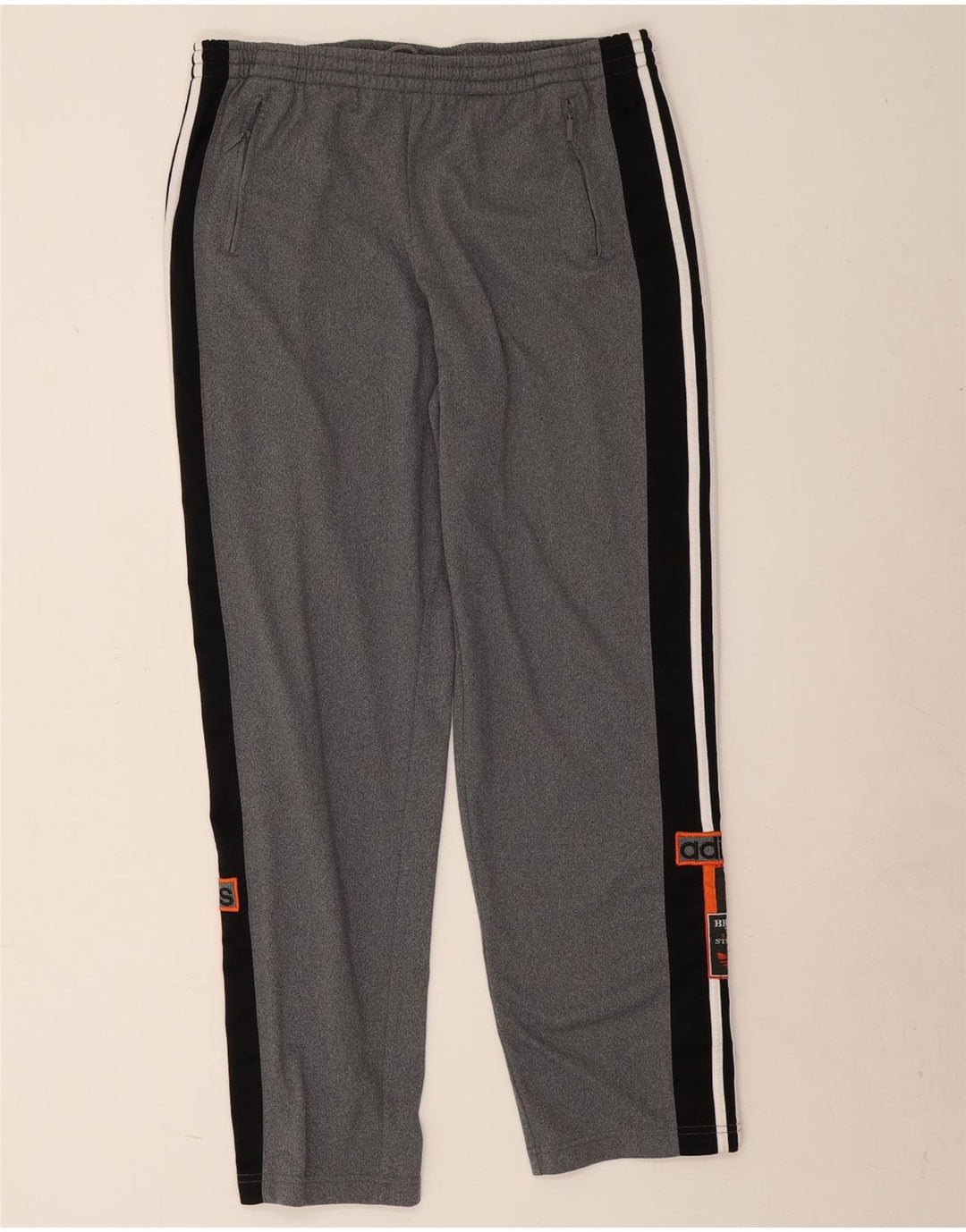 Adidas Herre grafisk træningsdragt Bukser Large Grå Colourblock Polyester