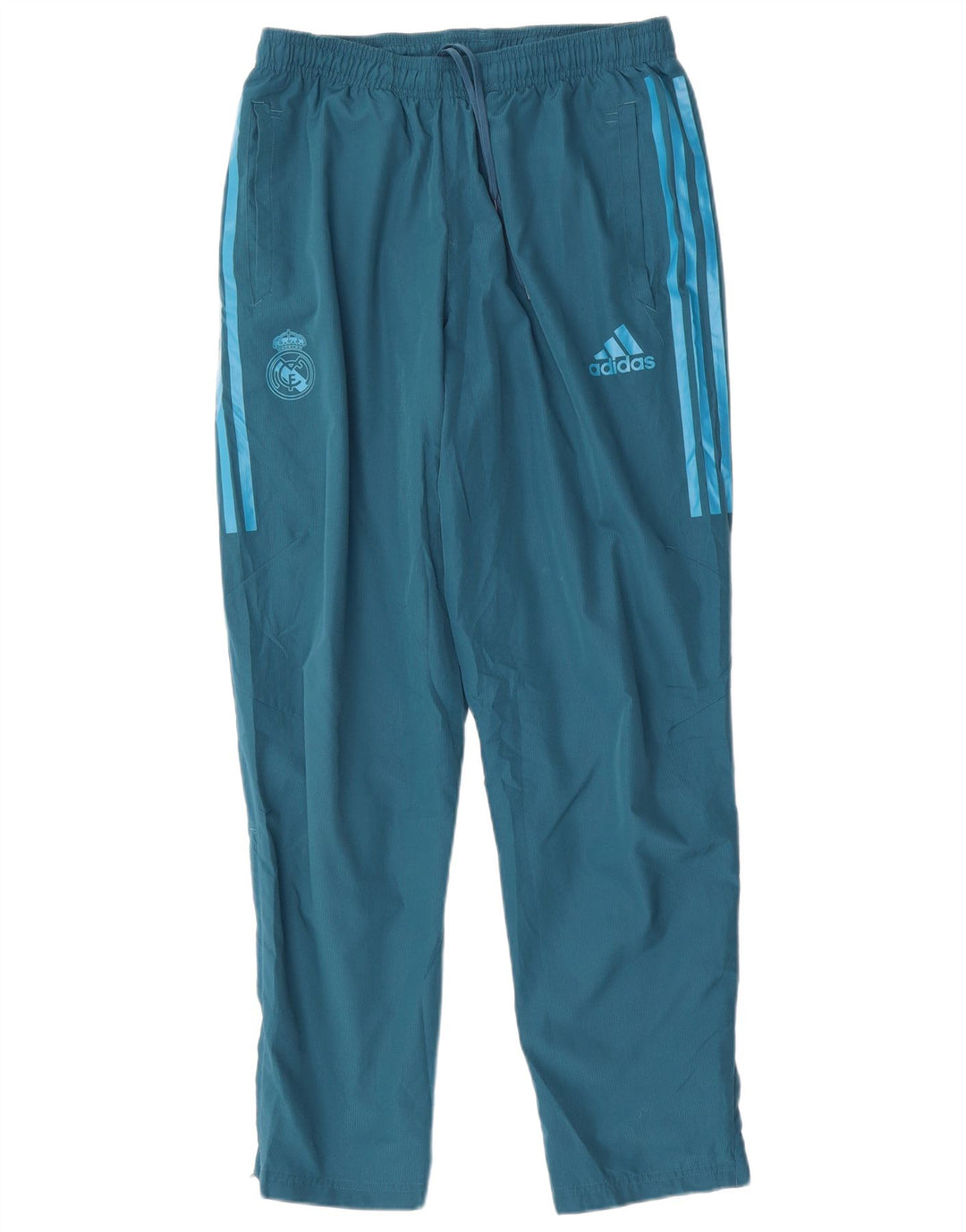 ADIDAS Herre Real Madrid Træningsdragt Bukser Medium Blue Polyester